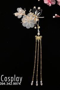 Kẹp Cài Tóc Chuồn Chuồn Vàng