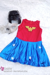 Đầm Wonder Woman Bé Gái