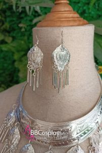 Bộ Vòng Cổ Hoa Tai Dân Tộc