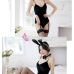 Đồ Sexy Thỏ Bunny Playboy Đen Nhung