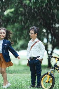 Bộ Cos Em Gái Mưa Cho Bé Gái 110Cm