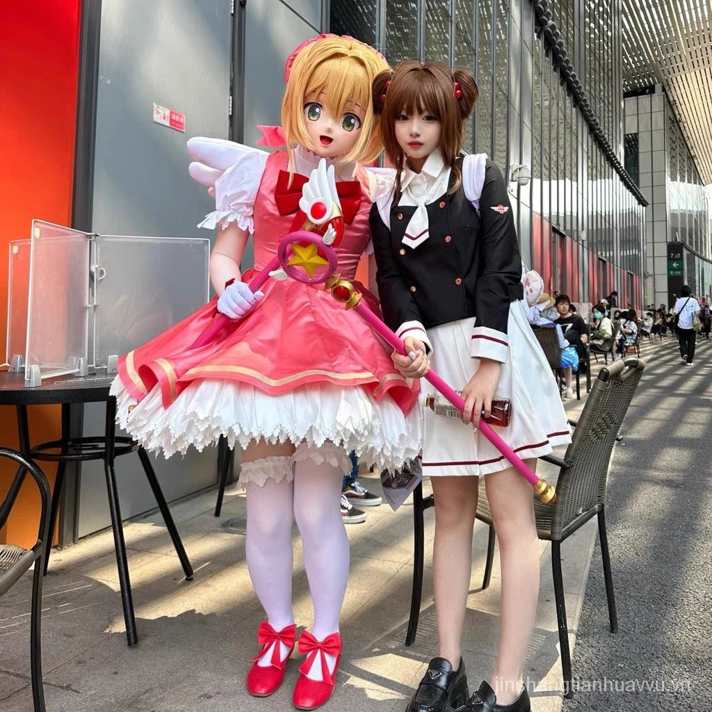 Gậy Sakura Phép Thuật Hình Ngôi Sao Có Thể Tháo Rời 3 Đoạn