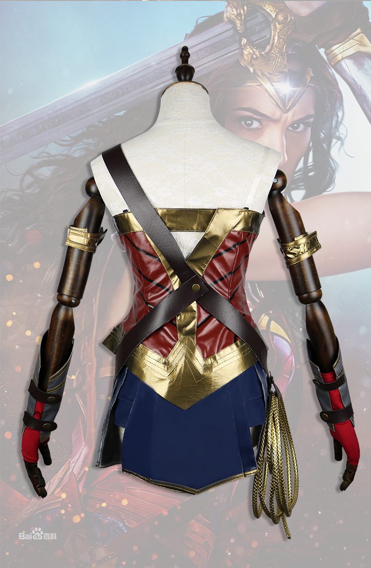 Trang Phục Wonder Woman Bằng Da