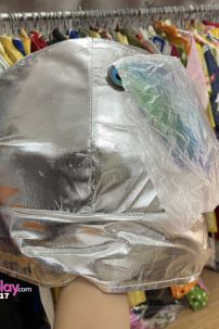 Đồ Phi Hành Gia Trắng Nón Bạc - Astronaut Costume