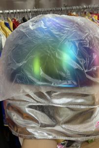 Đồ Phi Hành Gia Trắng Nón Bạc - Astronaut Costume