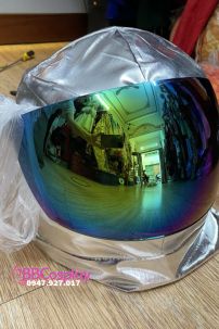 Đồ Phi Hành Gia Trắng Nón Bạc - Astronaut Costume