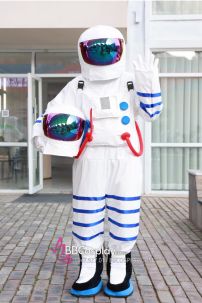 Đồ Phi Hành Gia Trắng Nón Bạc - Astronaut Costume