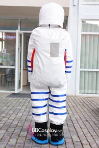 Đồ Phi Hành Gia Trắng Nón Bạc - Astronaut Costume