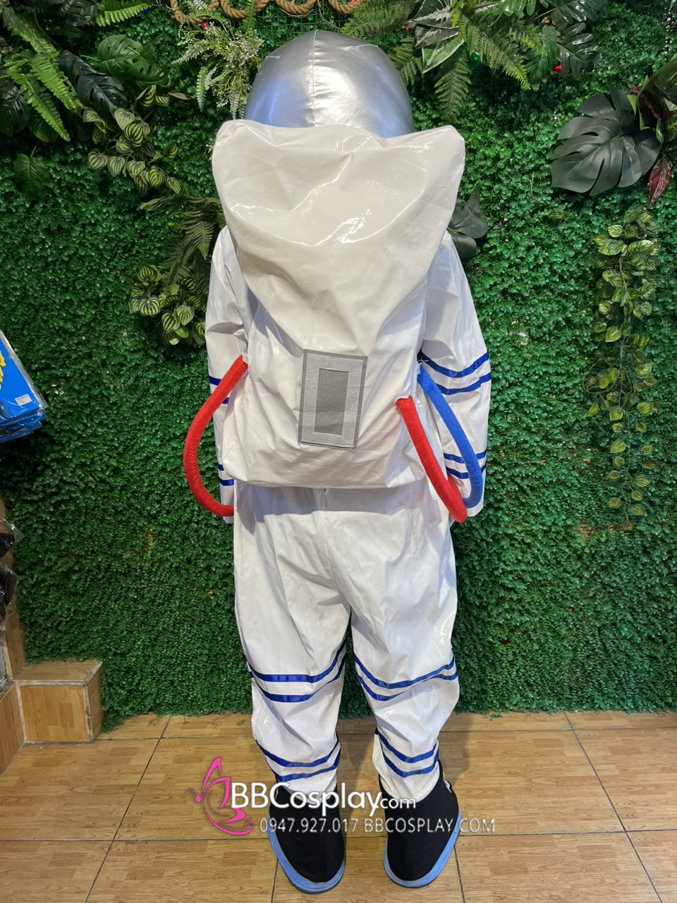 Trang Phục Phi Hành Gia Trắng Nón Bạc - Astronaut Costume