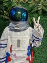 Trang Phục Phi Hành Gia Trắng Nón Bạc - Astronaut Costume