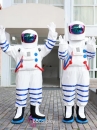 Trang Phục Phi Hành Gia Trắng Nón Bạc - Astronaut Costume