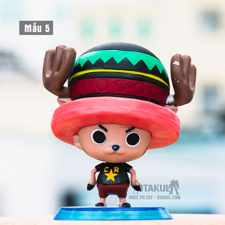 Bộ 5 Mô Hình Figure Chibi Chopper - One Piece