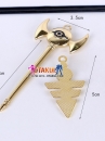 Bộ Móc Khóa Báu Vật Ngàn Năm Yu-Gi-Oh! Màu Vàng 18K