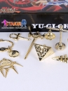 Bộ Móc Khóa Báu Vật Ngàn Năm Yu-Gi-Oh! Màu Vàng 18K