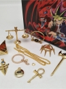 Bộ Móc Khóa Báu Vật Ngàn Năm Yu-Gi-Oh! Màu Vàng 18K
