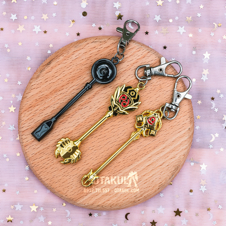 Bộ 6 Móc Chìa Khóa Fairy Tail