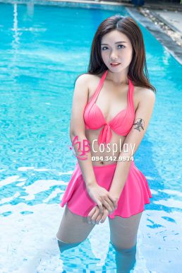 Đồ Bơi Bikini Hồng Dạ Quang Fuchsia
