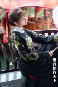 Trang Phục Hán Phục Nam Hào Kiệt - Nữ Mặc OK