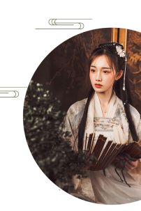 Hán Phục Quý Phi Vinh Cơ Tone Kem