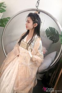 Hán Phục Quý Phi Vinh Cơ Tone Kem