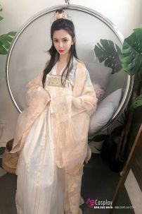 Hán Phục Quý Phi Vinh Cơ Tone Kem