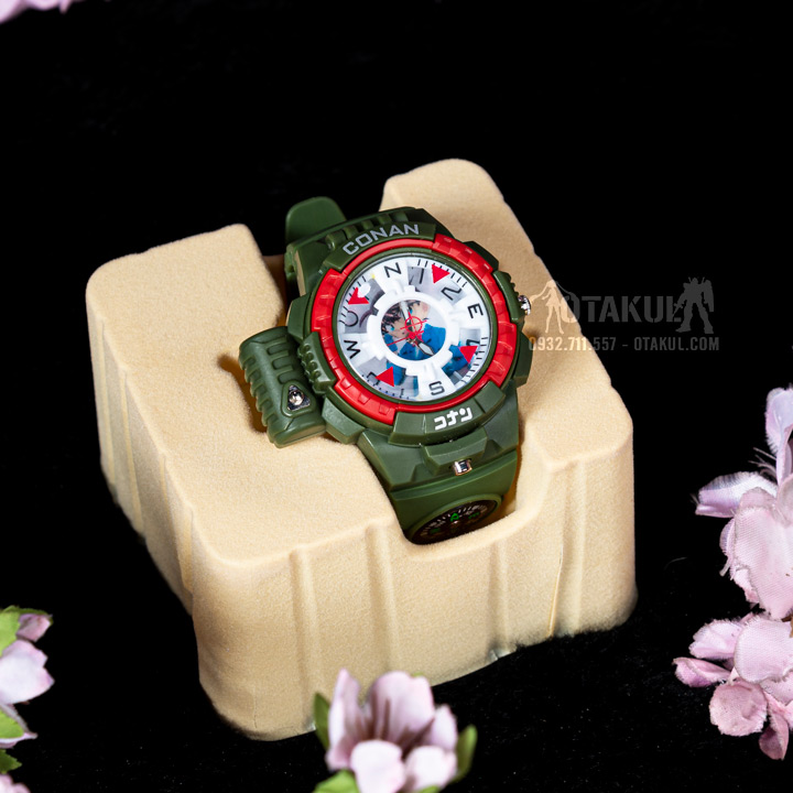 Đồng Hồ Conan Mẫu Mới 2019 - Đi Kèm Lazer, La Bàn