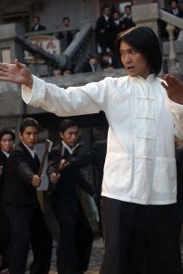 Sườn Xám Châu Tinh Trì - Áo Sẩm Nam Trắng