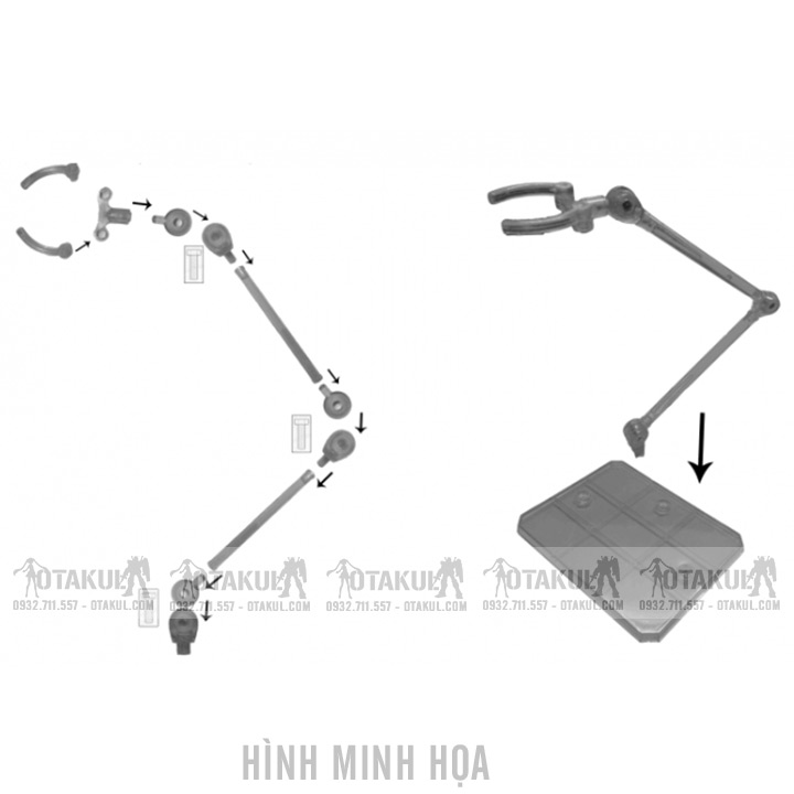 Action Base SHF, Figma, Gundam (1/144)