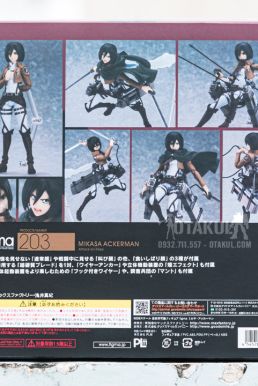 Mô Hình Figma 203 Mikasa Ackerman - Attack On Titan