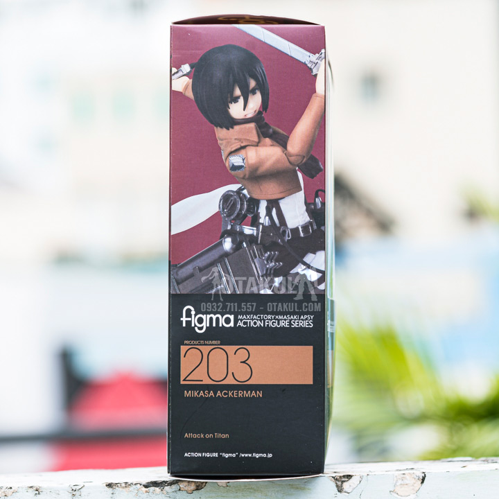 Mô Hình Figma 203 Mikasa Ackerman - Attack On Titan