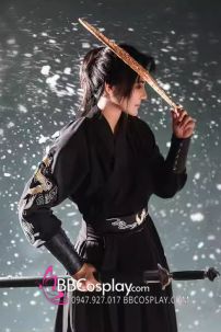 Cổ Trang Lữ Khách Song Hạc Ý Thiên Đen