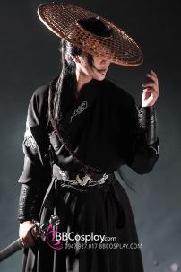 Cổ Trang Lữ Khách Song Hạc Ý Thiên Đen