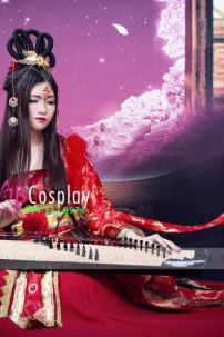 Đàn Tranh Đạo Cụ Chụp Ảnh Cổ Trang