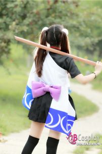 Bộ Cosplay Gintoki Gintama Phiên Bản Nữ
