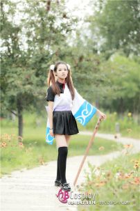 Bộ Cosplay Gintoki Gintama Phiên Bản Nữ