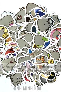 Bộ Sticker Mèo Pusheen