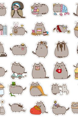 Bộ Sticker Mèo Pusheen