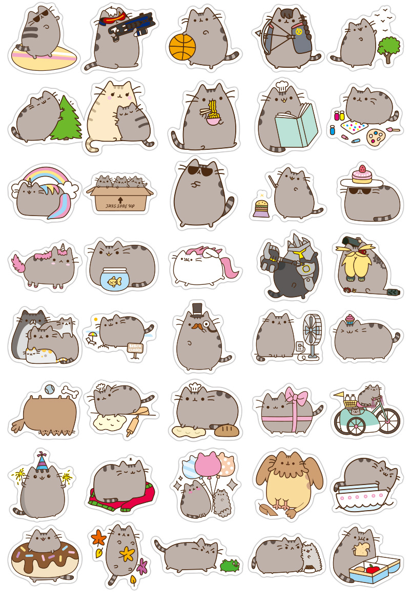 Sticker Mèo Pusheen: Hãy thưởng thức bộ sưu tập sticker đáng yêu của Mèo Pusheen và bạn bè. Những hình ảnh siêu dễ thương sẽ khiến cuộc trò chuyện của bạn trở nên thú vị và đáng nhớ hơn.