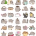 Bộ Sticker Mèo Pusheen