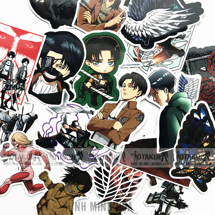 Bộ Sticker Attack On Titan