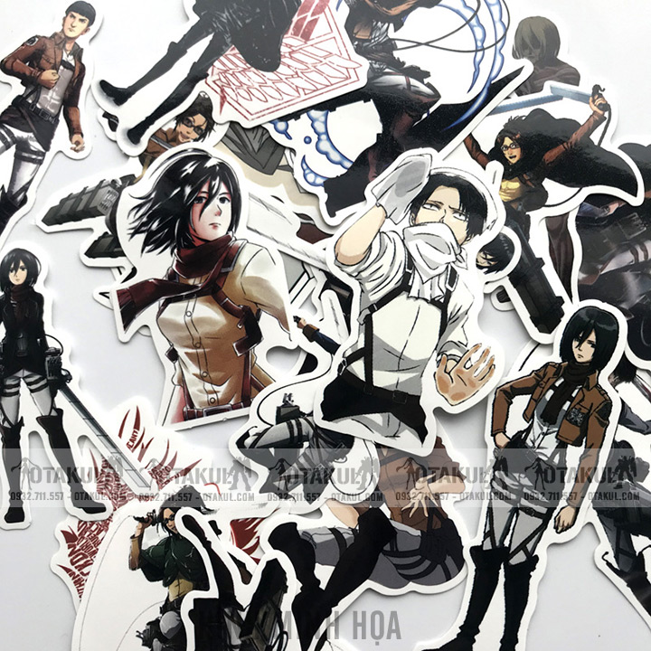 Bộ Sticker Attack On Titan