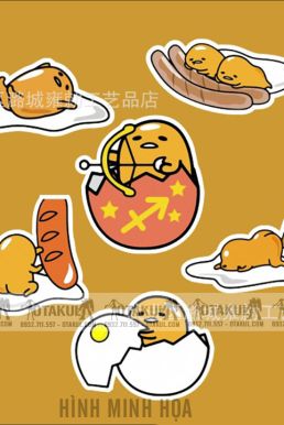 Bộ Sticker Trứng Lười Gudetama