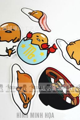 Bộ Sticker Trứng Lười Gudetama