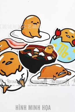 Bộ Sticker Trứng Lười Gudetama