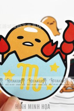 Bộ Sticker Trứng Lười Gudetama