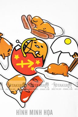 Bộ Sticker Trứng Lười Gudetama