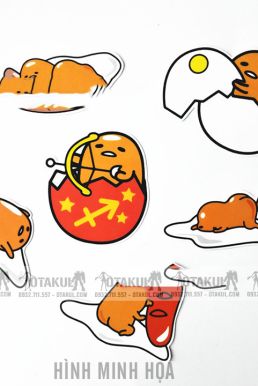 Bộ Sticker Trứng Lười Gudetama