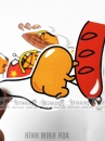 Bộ Sticker Trứng Lười Gudetama