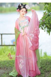 Hán Phục Bích Ảnh Liên Hoa