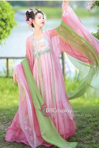 Hán Phục Bích Ảnh Liên Hoa